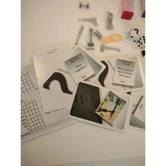 Clue Discover the Secrets 2008 Replacement Parts Question Mark Pawn Weapons Card - Picture 13 of 16